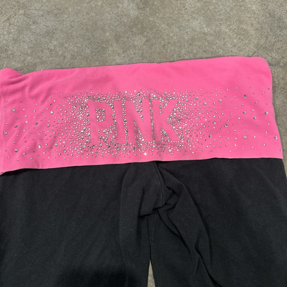 VS pink yoga flare pants